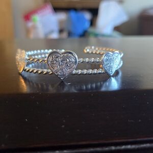 Silver Heart Bracelet
